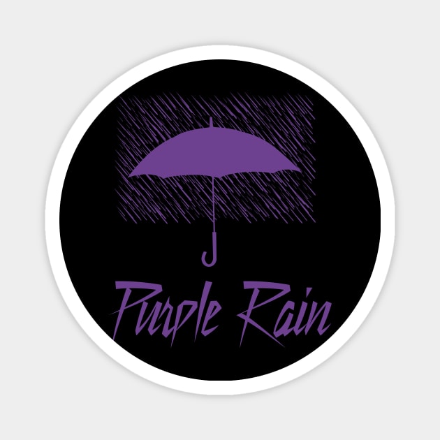 Prince purple rain umbrella Magnet by TheRelaxedWolf